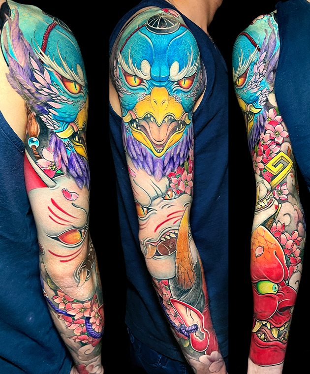 彫顔一門 加州彫心