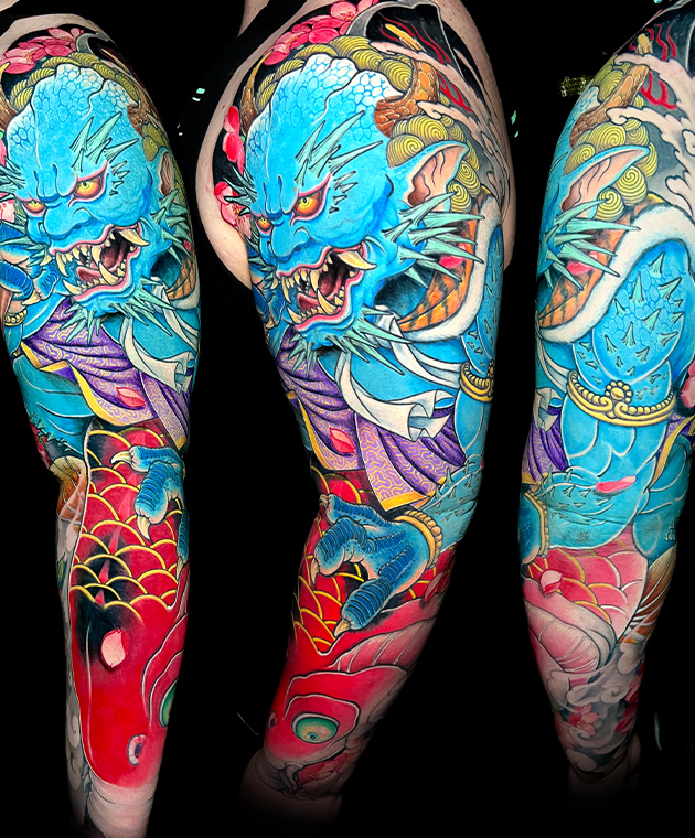 彫顔一門 加州彫心