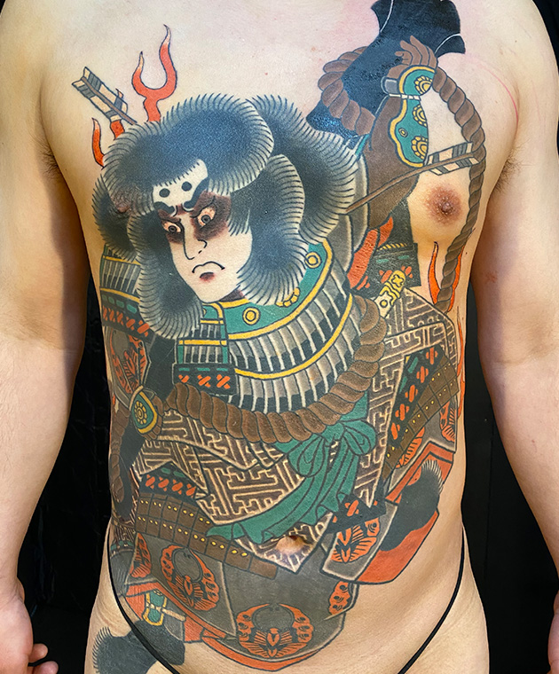 渋谷彫健一門 刈羅彫